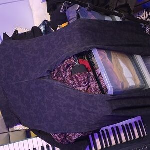 Festi flared black pants